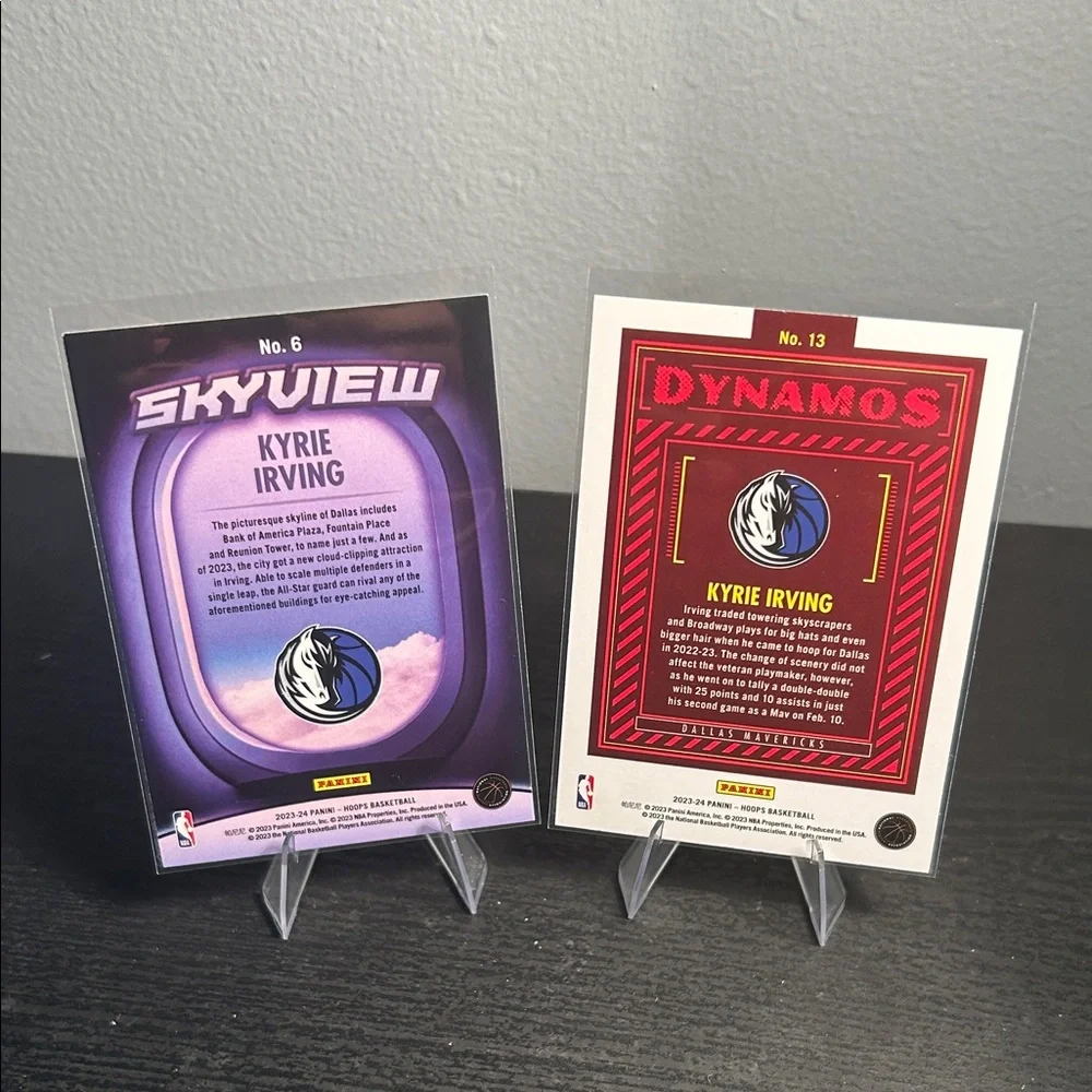 NBA Hoops Kyrie Irving Dallas Mavericks Dynamos and Skyview set - Picture 2 of 2